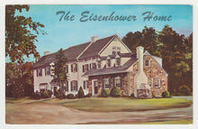 Load image into Gallery viewer, President Eisenhower's Home, Gettysburg, Pennsylvania, USA - Vintage Original Postcard # 2019 - New, 1970's - MT