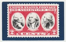 Load image into Gallery viewer, The Battle of Yorktown (USA) - 1976 Oklahoma Stamp Exhibition - Vintage Original Postcard # 2024 - New - NM