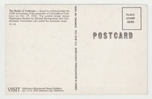 Load image into Gallery viewer, The Battle of Yorktown (USA) - 1976 Oklahoma Stamp Exhibition - Vintage Original Postcard # 2024 - New - NM