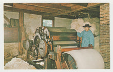 Load image into Gallery viewer, Hatgood Carding Mill, Old Sturbridge Village, Massachusetts, USA Vintage Original Postcard # 2155 - New - 1960's - NM