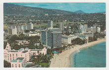 Load image into Gallery viewer, Outrigger Hotel, Waikiki Beach, Hawaii, USA Vintage Original Postcard # 2179 - New - 1970's