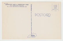 Load image into Gallery viewer, Kentucky Dam, Gilbertsville, Kentucky, USA Vintage Original Postcard # 2184 - New 1960's - NM