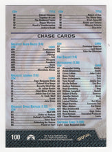 Load image into Gallery viewer, Checklist (# 1 - # 100 - Chase Cards) (Trading Card) Star Trek Deep Space Nine - Memories from the Future - 1999 Skybox # 100 - Mint
