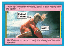 Load image into Gallery viewer, Struck by Thessalian Fireballs... (Trading Card) - Supergirl - 1984 Topps # 26 - Mint