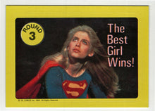 Load image into Gallery viewer, Puzzle, Right row 2 (Trading Card) - Supergirl - 1984 Topps # 40 - Mint