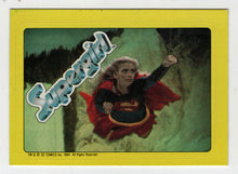 Load image into Gallery viewer, Puzzle, Right row 3 (Trading Card) - Supergirl - 1984 Topps # 41 - Mint