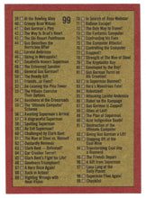 Load image into Gallery viewer, Checklist (Trading Card) - Superman III - 1983 Topps # 99 - Mint
