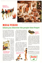 Load image into Gallery viewer, Sinclair Oil - Vintage Ad - (Mesa Verde Ruins) # 980 - 1960's