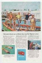 Load image into Gallery viewer, Cunard Cruise Line Vintage Ad - (Heading for Europe) # 1005 - 1960's