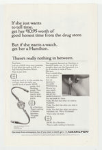 Load image into Gallery viewer, Hamilton Watches - Vintage Ad - # 1014