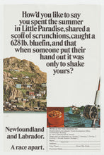 Load image into Gallery viewer, Newfoundland and Labrador - Vintage Ad - (A Race Apart - NFLD Tourism) # 1032 - 1960's