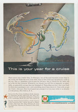 Load image into Gallery viewer, Johnson Outboard Motors - Vintage Ad (Electramatic Drive) - # 1053 - 1960's
