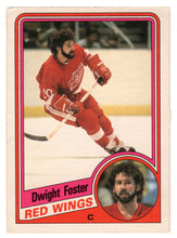 Load image into Gallery viewer, Dwight Foster - Detroit Red Wings (NHL Hockey Card) 1984-85 O-Pee-Chee # 53 VG-NM