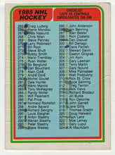 Load image into Gallery viewer, Checklist # 3 (NHL Hockey Card) 1984-85 O-Pee-Chee # 396 F-G