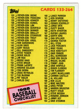 Load image into Gallery viewer, Checklist # 2 (# 133 - # 264) (MLB Baseball Card) 1985 Topps # 261 Mint