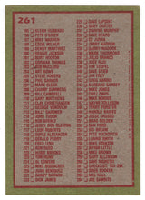 Load image into Gallery viewer, Checklist # 2 (# 133 - # 264) (MLB Baseball Card) 1985 Topps # 261 Mint