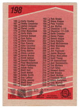 Load image into Gallery viewer, Checklist # 2 (# 111 - # 220) (NHL Hockey Card) 1989-90 O-Pee-Chee # 198 Mint