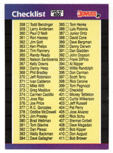 Load image into Gallery viewer, Checklist # 5 (# 358 - # 467) (MLB Baseball Card) 1989 Donruss # 400 Mint