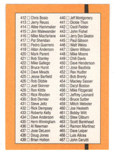 Load image into Gallery viewer, Checklist # 5 (# 358 - # 467) (MLB Baseball Card) 1989 Donruss # 400 Mint