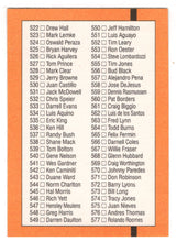 Load image into Gallery viewer, Checklist # 6 (# 468 - # 577) (MLB Baseball Card) 1989 Donruss # 500 Mint