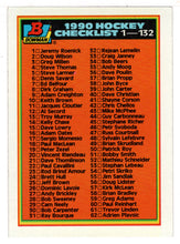 Load image into Gallery viewer, Checklist # 1 (NHL Hockey Card) 1990-91 Bowman # 263 Mint