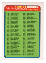 Load image into Gallery viewer, Checklist # 4 (NHL Hockey Card) 1990-91 O-Pee-Chee # 462 Mint