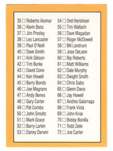 Load image into Gallery viewer, Checklist # 1 (# 1 - # 72) (MLB Baseball Card) 1990 Donruss Best NL # 96 Mint