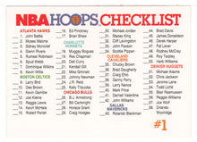 Load image into Gallery viewer, Checklist # 1 (NBA Basketball Card) 1991-92 Hoops # 328 Mint