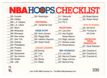 Load image into Gallery viewer, Checklist # 2 (NBA Basketball Card) 1991-92 Hoops # 330 Mint