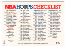 Load image into Gallery viewer, Checklist # 5 (NBA Basketball Card) 1991-92 Hoops # 590 Mint