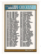 Load image into Gallery viewer, Checklist # 3 (NHL Hockey Card) 1991-92 O-Pee-Chee # 396 Mint