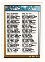 Load image into Gallery viewer, Checklist # 4 (NHL Hockey Card) 1991-92 O-Pee-Chee # 528 Mint