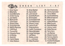 Load image into Gallery viewer, Checklist (MLB Baseball Card) 1991 Classic Draft Picks # NNO Mint