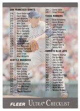 Load image into Gallery viewer, Checklist # 4 - Nolan Ryan - Texas Rangers (MLB Baseball Card) 1991 Fleer Ultra # 400 Mint