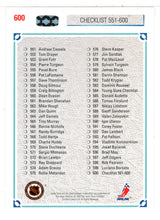 Load image into Gallery viewer, Checklist # 6 (NHL Hockey Card) 1991-92 Upper Deck # 600 Mint