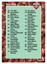 Load image into Gallery viewer, Checklist # 2 (# 58 - # 112) (NFL - NCAA Football Card) 1991 Star Pics # 112 Mint