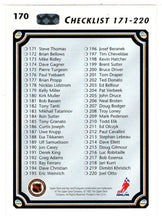 Load image into Gallery viewer, Checklist # 2 (NHL Hockey Card) 1992-93 Upper Deck # 170 Mint