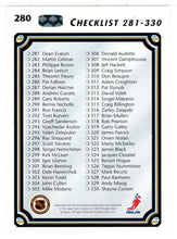 Load image into Gallery viewer, Checklist # 3 (NHL Hockey Card) 1992-93 Upper Deck # 280 Mint