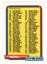 Load image into Gallery viewer, Checklist # 6 (MLB Baseball Card) 1992 O-Pee-Chee # 787 Mint