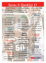 Load image into Gallery viewer, Checklist # 1 - Series 2 - David Robinson (NBA Basketball Card) 1993-94 Hoops # 419 Mint