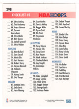 Load image into Gallery viewer, Checklist # 1 (NBA Basketball Card) 1994-95 Hoops # 298 Mint
