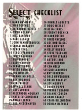 Load image into Gallery viewer, Checklist # 1 (# 1 - # 100) (NHL Hockey Card) 1994-95 Pinnacle Select # 199 Mint