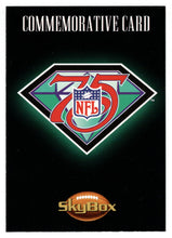 Load image into Gallery viewer, Commemorative (75th Anniversary) (NFL Football Card) 1994 Skybox Premium # NNO Mint