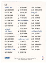 Load image into Gallery viewer, Checklist # 2 (NBA Basketball Card) 1995-96 Hoops # 249 Mint