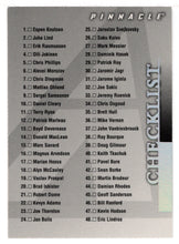 Load image into Gallery viewer, Checklist # 1 (# 1 - # 90) (NHL Hockey Card) 1997-98 Pinnacle # 198 Mint
