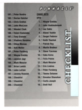 Load image into Gallery viewer, Checklist # 3 (# 181 - # 200, Inserts) (NHL Hockey Card) 1997-98 Pinnacle # 200 Mint