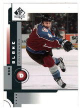 Load image into Gallery viewer, Rob Blake - Colorado Avalanche (NHL Hockey Card) 2001-02 Upper Deck SP Authentic # 19 Mint