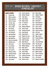 Load image into Gallery viewer, Checklist # 1 (NHL Hockey Card) 2002-03 O-Pee-Chee # 1 of 3 Mint