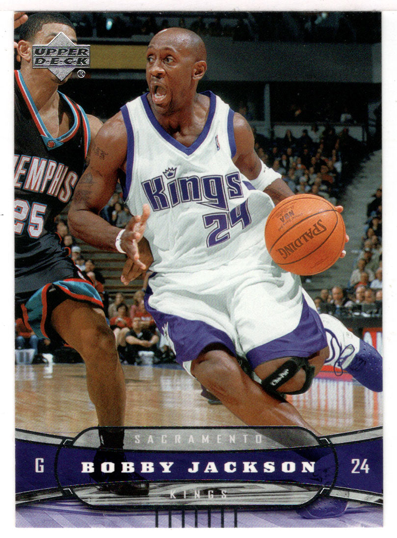 Bobby Jackson - Sacramento Kings (NBA Basketball Card) 2004-05 Upper Deck # 166 Mint