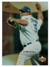 Load image into Gallery viewer, Carlos Zambrano - Chicago Cubs (MLB Baseball Card) 2005 Upper Deck Reflections # 95 Mint